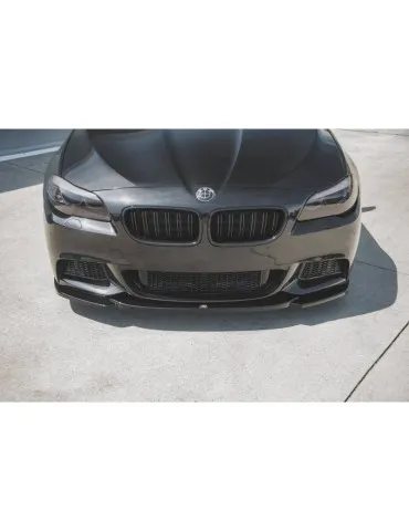 Lame de Pare-chocs Avant V.4 BMW 5 F10/F11 M-Pack - Maxton