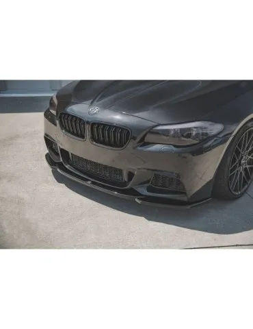 Lame de Pare-chocs Avant V.4 BMW 5 F10/F11 M-Pack - Maxton