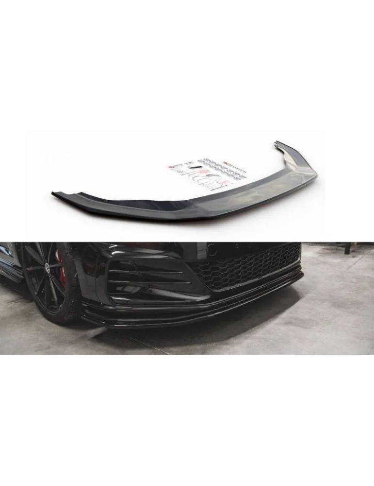 Lame de Pare-chocs Avant VW GOLF 7 GTI TCR - Maxton