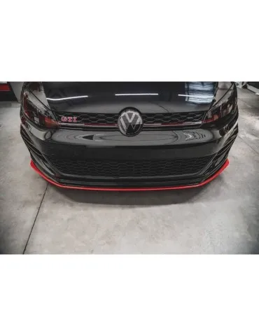 Lame de Pare-chocs Avant VW GOLF 7 GTI TCR - Maxton