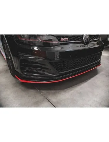Lame de Pare-chocs Avant VW GOLF 7 GTI TCR - Maxton
