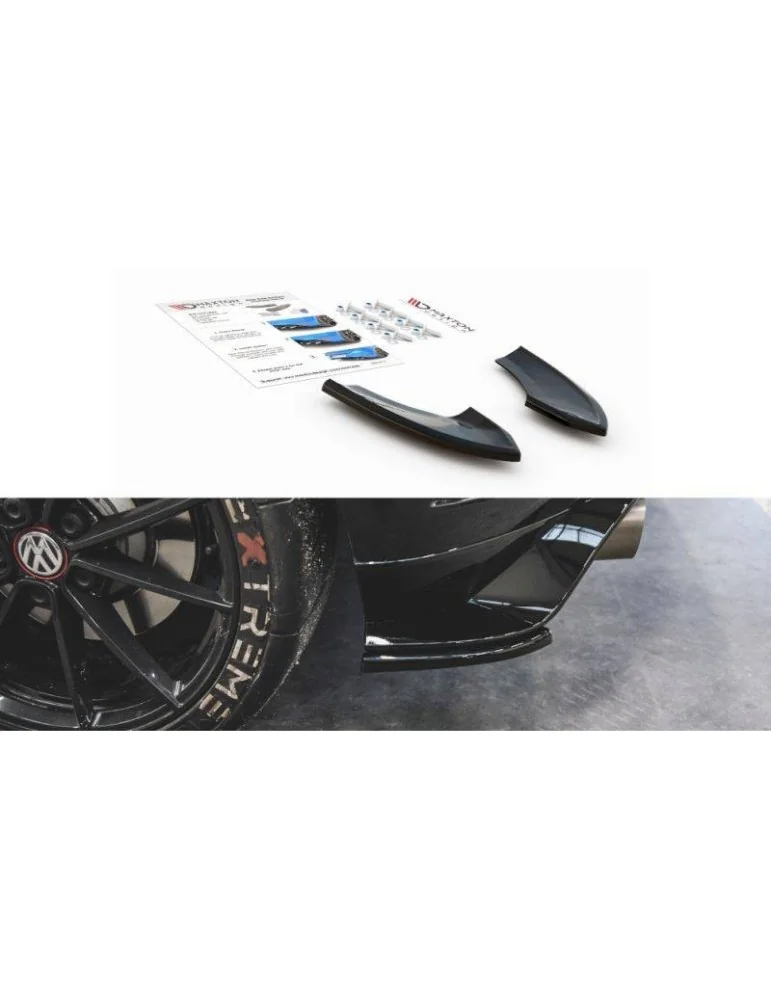 Lame de pare-chocs Latérales Arrière VW GOLF 7 GTI TCR - Maxton