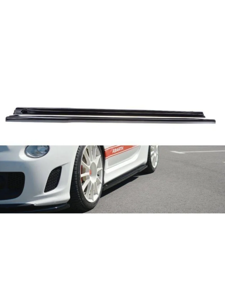 Set de Diffuseur de Bas de Caisse FIAT 500 ABARTH MK1 - Maxton