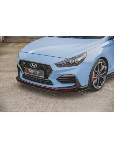 sport Durabilité Lame de Pare-chocs Avant HYUNDAI I30 N MK3 Hatchback / Fastback - Maxton