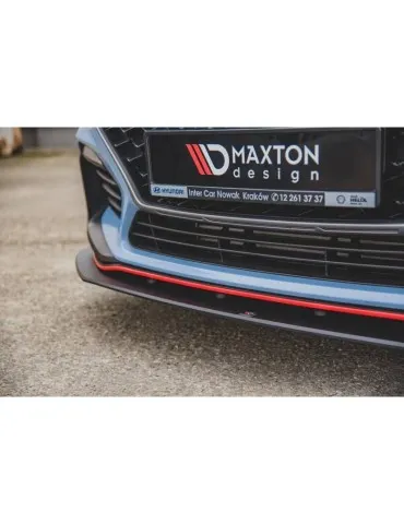 sport Durabilité Lame de Pare-chocs Avant HYUNDAI I30 N MK3 Hatchback / Fastback - Maxton