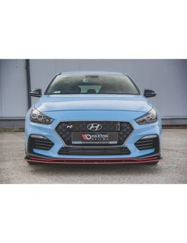 sport Durabilité Lame de Pare-chocs Avant HYUNDAI I30 N MK3 Hatchback / Fastback - Maxton