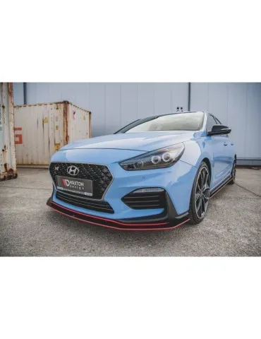 sport Durabilité Lame de Pare-chocs Avant HYUNDAI I30 N MK3 Hatchback / Fastback - Maxton