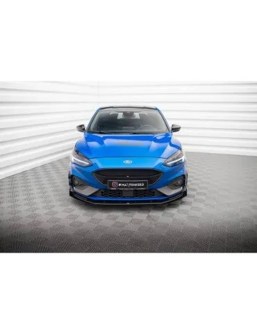 sport Durabilité Lame de Pare-chocs Avant + Volets latéraux FORD FOCUS ST / ST-LINE Mk4 - Maxton