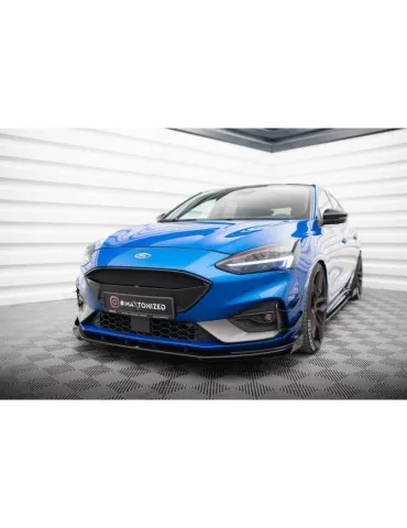 sport Durabilité Lame de Pare-chocs Avant + Volets latéraux FORD FOCUS ST / ST-LINE Mk4 - Maxton