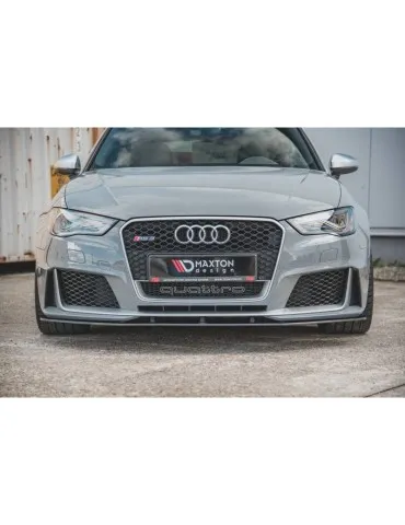 sport Durabilité Lame de Pare-chocs Avant AUDI RS3 8V Sportback - Maxton