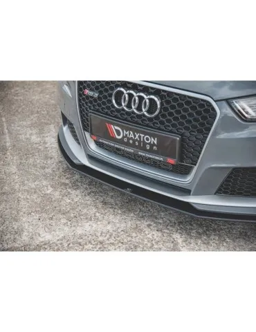 sport Durabilité Lame de Pare-chocs Avant AUDI RS3 8V Sportback - Maxton