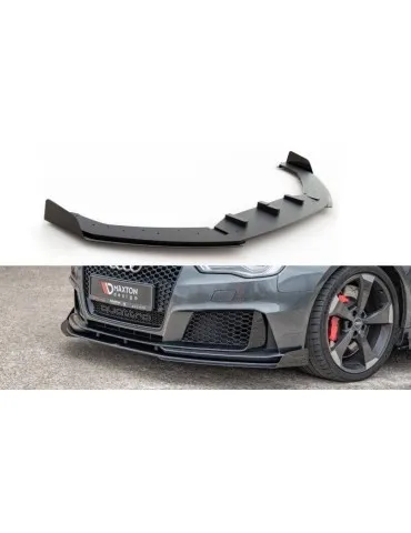sport Durabilité Lame de Pare-chocs Avant + Volets latéraux AUDI RS3 8V Sportback - Maxton