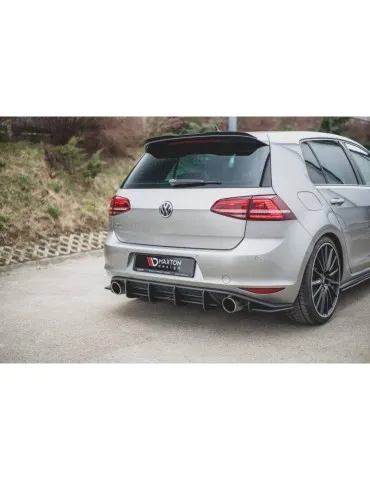 sport Durabilité Central Diffuseur Arrière V.1 VW GOLF 7 GTI - Maxton