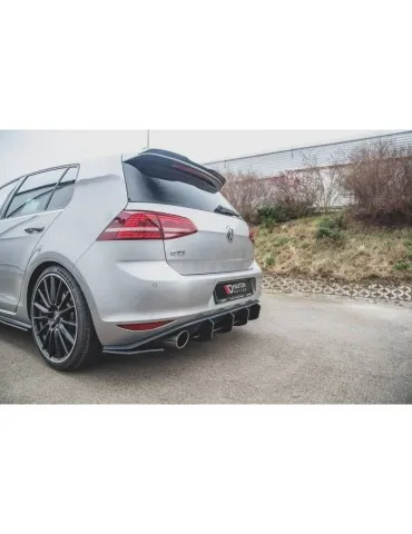 sport Durabilité Central Diffuseur Arrière V.2 VW GOLF 7 GTI - Maxton