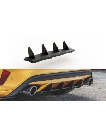 sport Durabilité Central Diffuseur Arrière FORD FOCUS ST Mk4 - Maxton