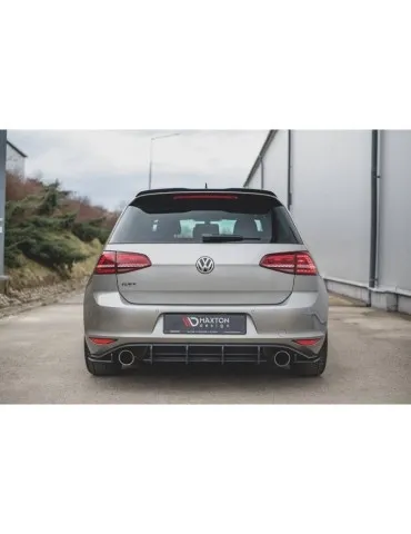 sport Durabilité Lame de Pare-chocs Arrière V.1 VW GOLF 7 GTI - Maxton