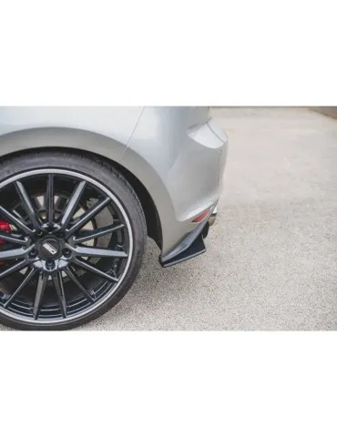 sport Durabilité Lame de Pare-chocs Arrière V.1 VW GOLF 7 GTI - Maxton