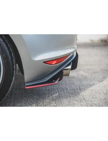 sport Durabilité Lame de Pare-chocs Arrière V.1 VW GOLF 7 GTI - Maxton
