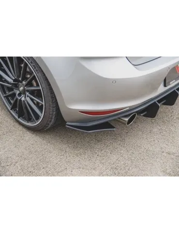 sport Durabilité Lame de Pare-chocs Arrière V.2 VW GOLF 7 GTI - Maxton