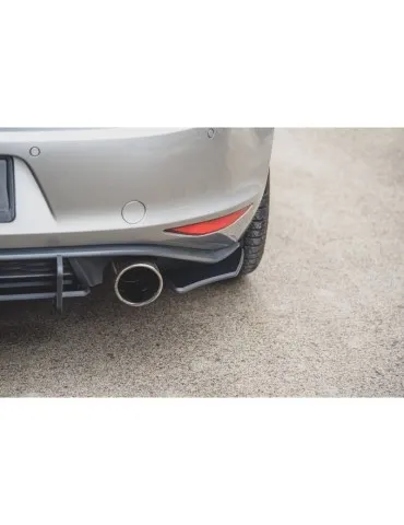 sport Durabilité Lame de Pare-chocs Arrière V.2 VW GOLF 7 GTI - Maxton