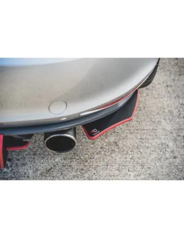 sport Durabilité Lame de Pare-chocs Arrière V.2 VW GOLF 7 GTI - Maxton