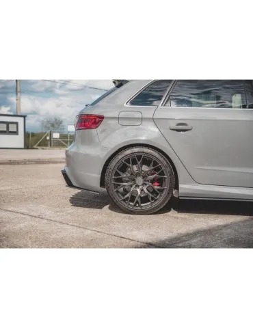 sport Durabilité Lame de Pare-chocs Arrière AUDI RS3 8V Sportback - Maxton