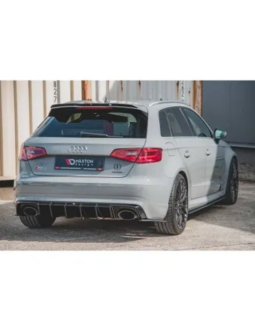 sport Durabilité Lame de Pare-chocs Arrière AUDI RS3 8V Sportback - Maxton