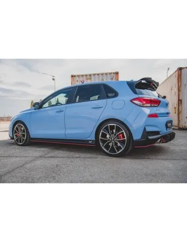 Sports Durabilité Extension / Rajout de Bas de caisse HYUNDAI I30 N MK3 / MK3 FL Hatchback / Fastback - Maxton