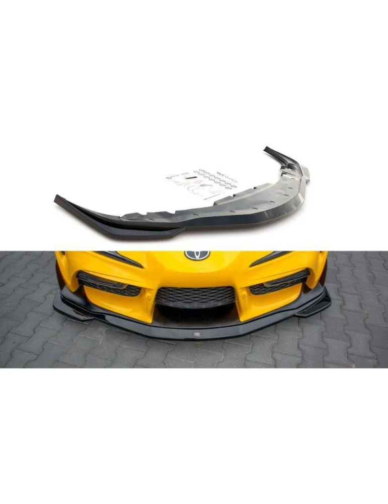Lame de Pare-chocs Avant / Splitter V.1 TOYOTA Supra MK5 - Maxton