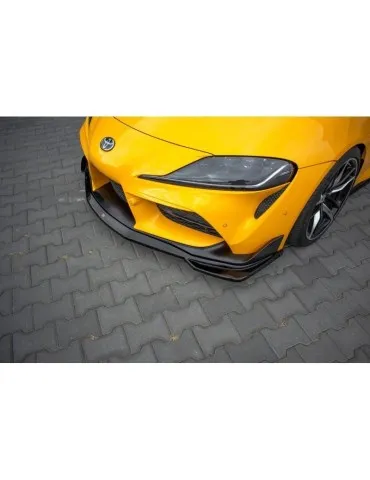 Lame de Pare-chocs Avant / Splitter V.1 TOYOTA Supra MK5 - Maxton