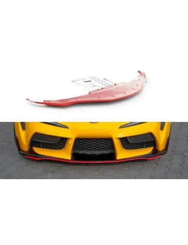 Lame de Pare-chocs Avant / Splitter V.3 TOYOTA Supra MK5 - Maxton