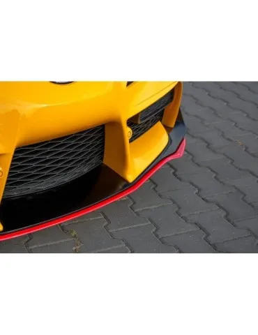 Lame de Pare-chocs Avant / Splitter V.3 TOYOTA Supra MK5 - Maxton