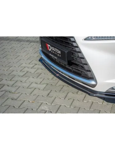 Lame de Pare-chocs Avant / Splitter LEXUS NX Facelift - Maxton