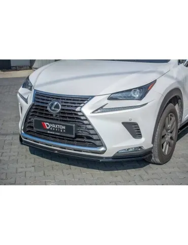 Lame de Pare-chocs Avant / Splitter LEXUS NX Facelift - Maxton