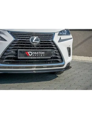 Lame de Pare-chocs Avant / Splitter LEXUS NX Facelift - Maxton