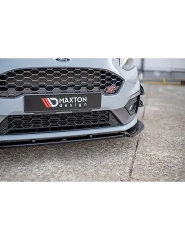 Lame de Pare-chocs Avant V.7 FORD FIESTA Mk8 ST / ST-LINE - Maxton
