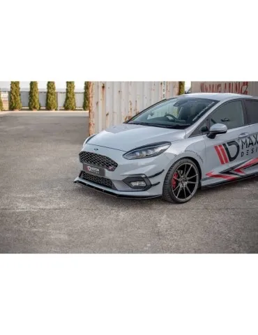 Lame de Pare-chocs Avant V.7 FORD FIESTA Mk8 ST / ST-LINE - Maxton