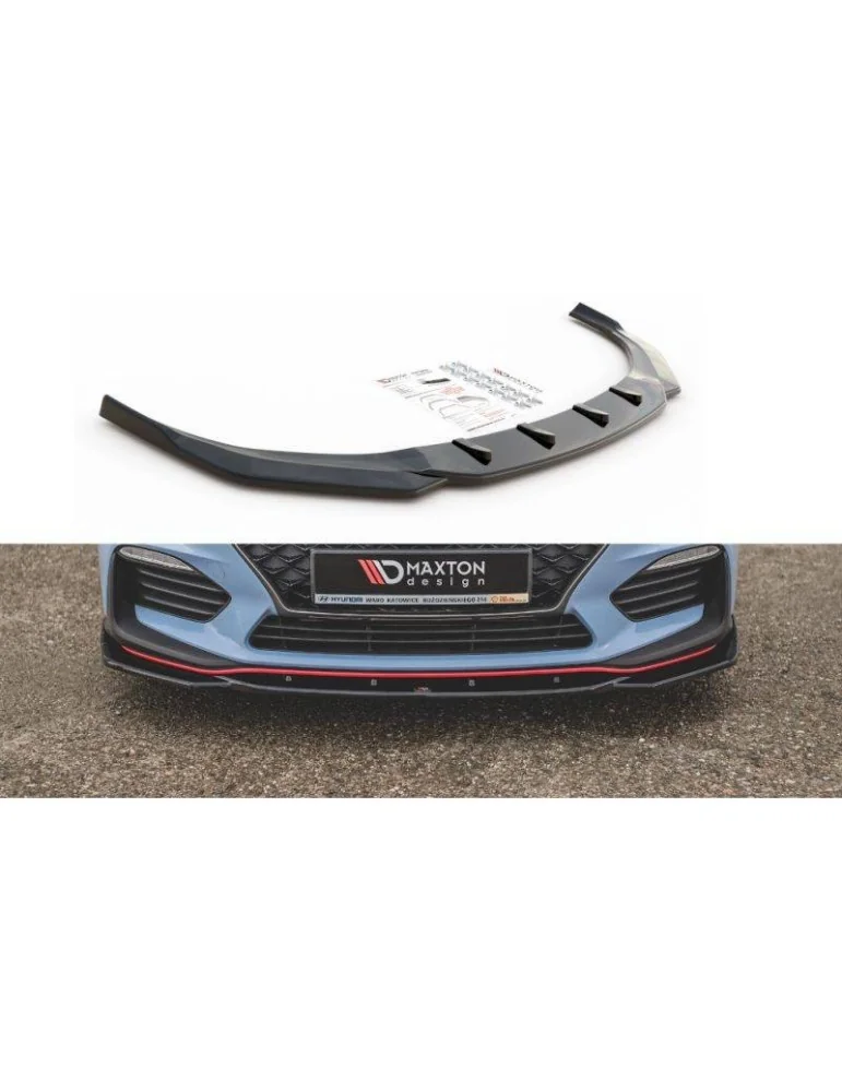 Lame de Pare-chocs Avant V.4 HYUNDAI I30 N MK3 Hatchback/ Fastback - Maxton