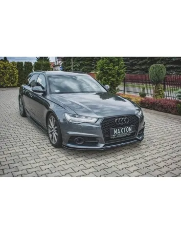 Lame de Pare-chocs Avant AUDI S6 / A6 S-LINE C7 FL - Maxton