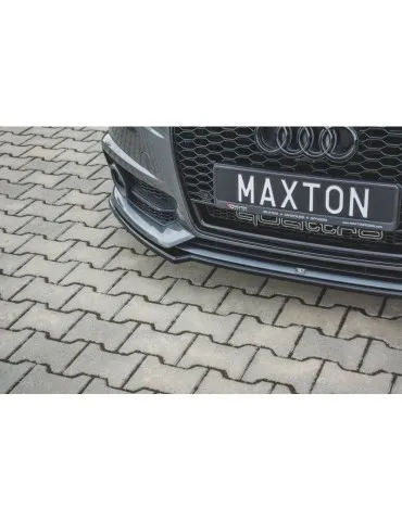 Lame de Pare-chocs Avant AUDI S6 / A6 S-LINE C7 FL - Maxton