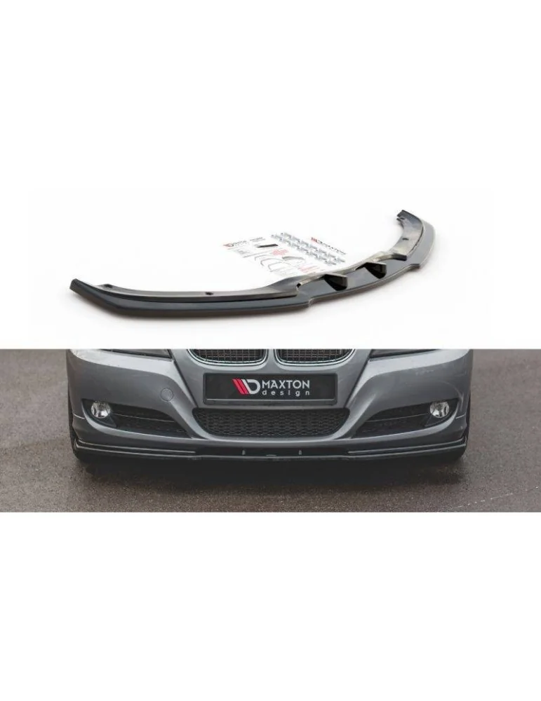 Lame de Pare-chocs Avant V.2 BMW 3 E90/E91 Facelift - Maxton