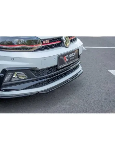 Lame de Pare-chocs Avant V.4 VW Polo GTI Mk6 - Maxton