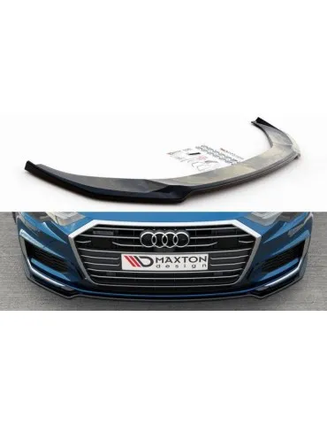 Lame de Pare-chocs Avant V.1 AUDI A6 S-LINE / S6 C8 - Maxton