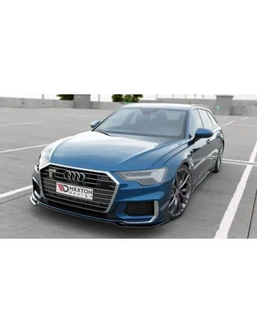 Lame de Pare-chocs Avant V.1 AUDI A6 S-LINE / S6 C8 - Maxton