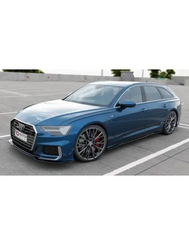 Lame de Pare-chocs Avant V.1 AUDI A6 S-LINE / S6 C8 - Maxton