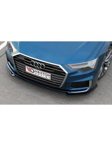 Lame de Pare-chocs Avant V.1 AUDI A6 S-LINE / S6 C8 - Maxton