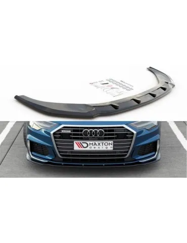 Lame de Pare-chocs Avant V.2 AUDI A6 S-LINE / S6 C8 - Maxton