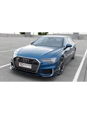 Lame de Pare-chocs Avant V.2 AUDI A6 S-LINE / S6 C8 - Maxton