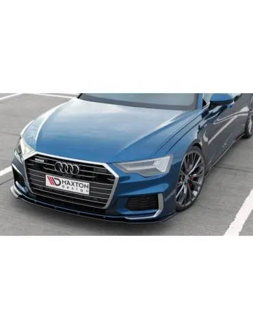 Lame de Pare-chocs Avant V.2 AUDI A6 S-LINE / S6 C8 - Maxton