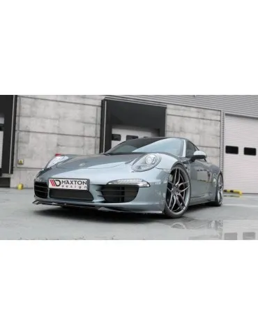 Lame de Pare-chocs Avant V.1 PORSCHE 911 Carrera 991 - Maxton
